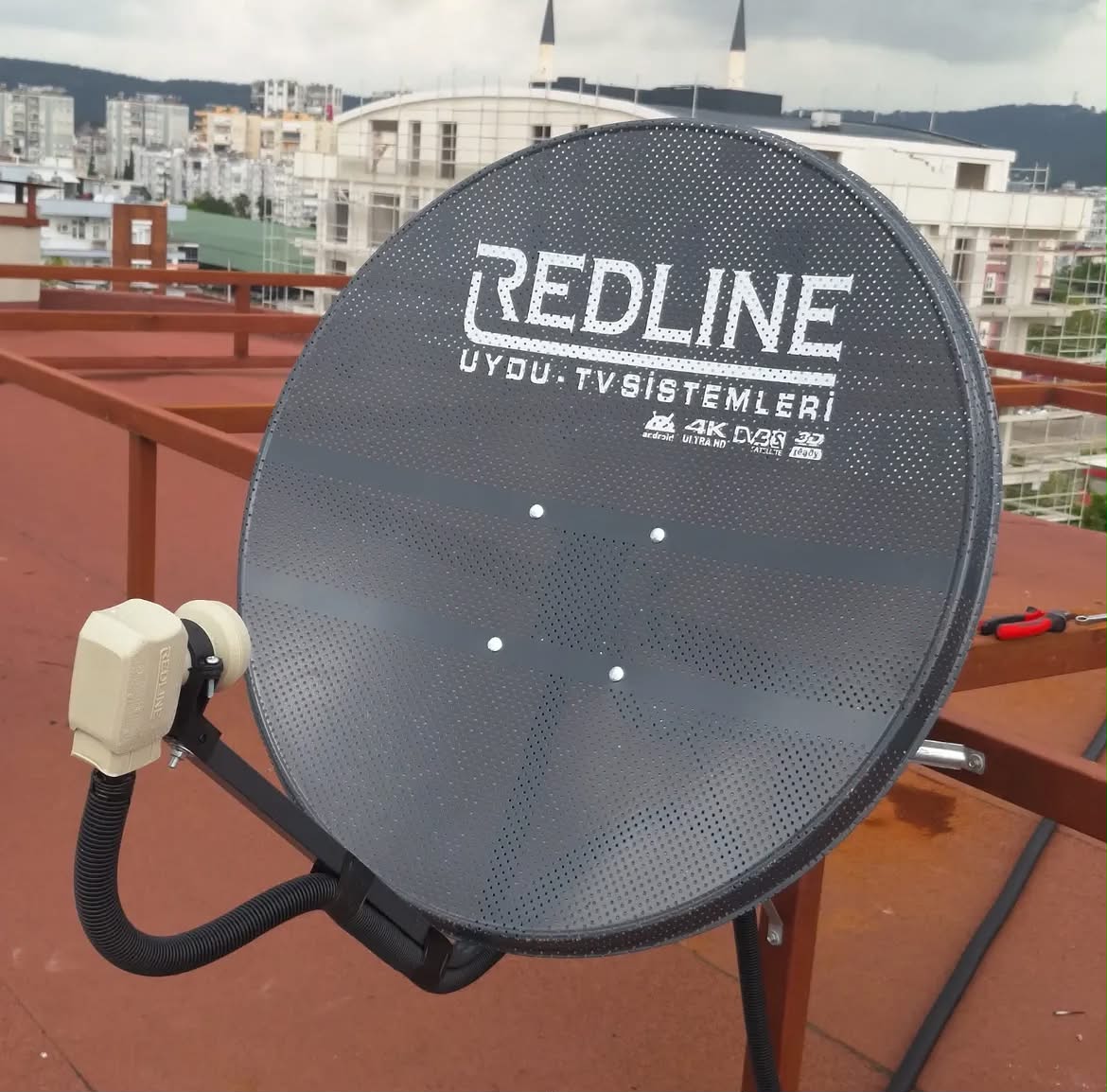 Redline uydu çanak anten kurulumu